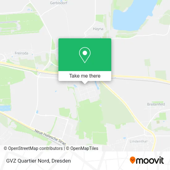 Карта GVZ Quartier Nord