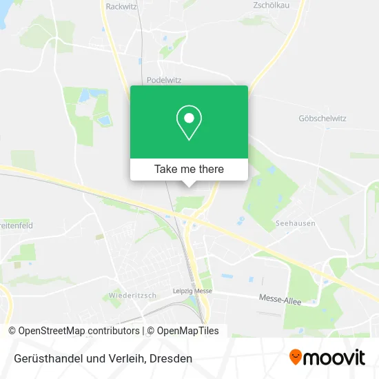 Карта Gerüsthandel und Verleih