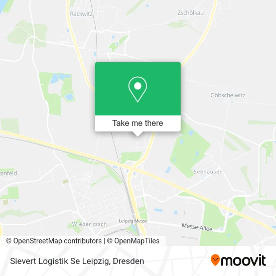Карта Sievert Logistik Se Leipzig