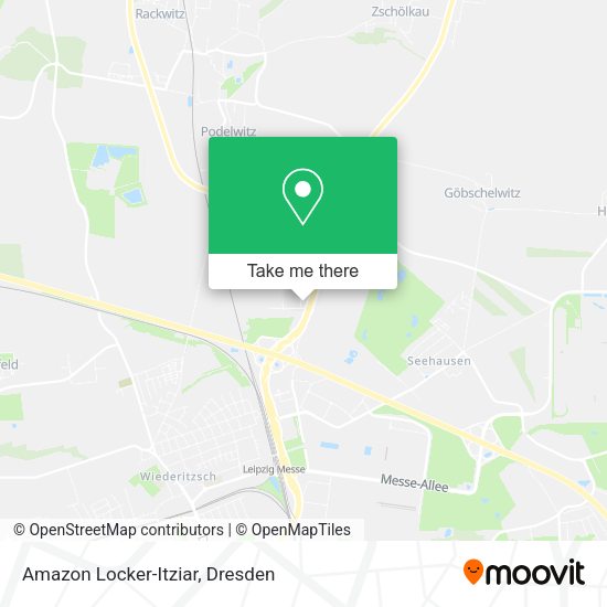 Карта Amazon Locker-Itziar