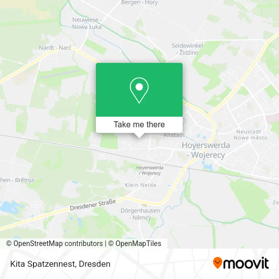 Карта Kita Spatzennest