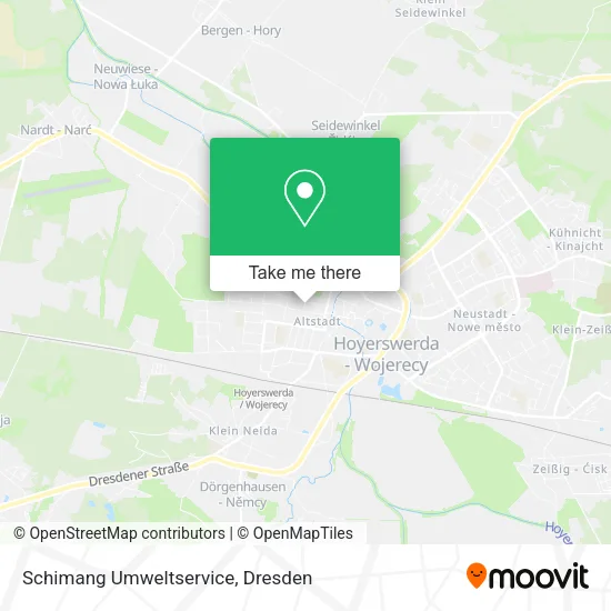 Карта Schimang Umweltservice