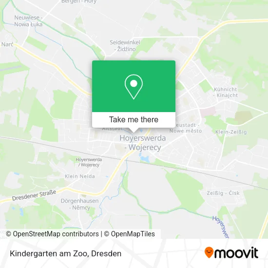 Карта Kindergarten am Zoo