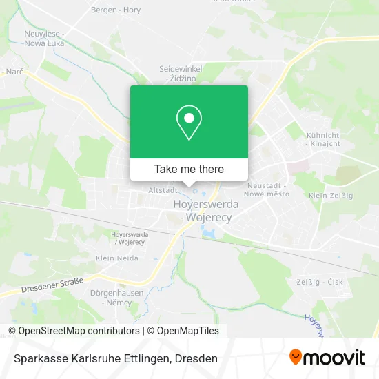 Карта Sparkasse Karlsruhe Ettlingen