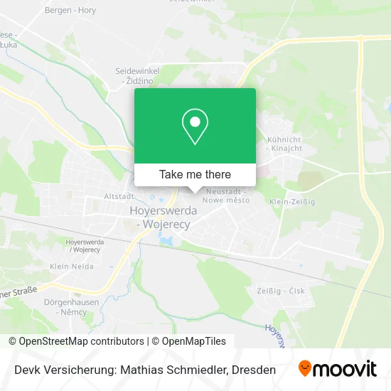 Карта Devk Versicherung: Mathias Schmiedler