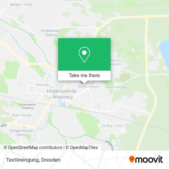 Карта Textilreingung