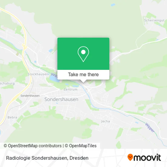 Карта Radiologie Sondershausen