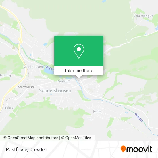 Карта Postfiliale