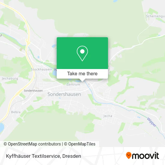 Карта Kyffhäuser Textilservice