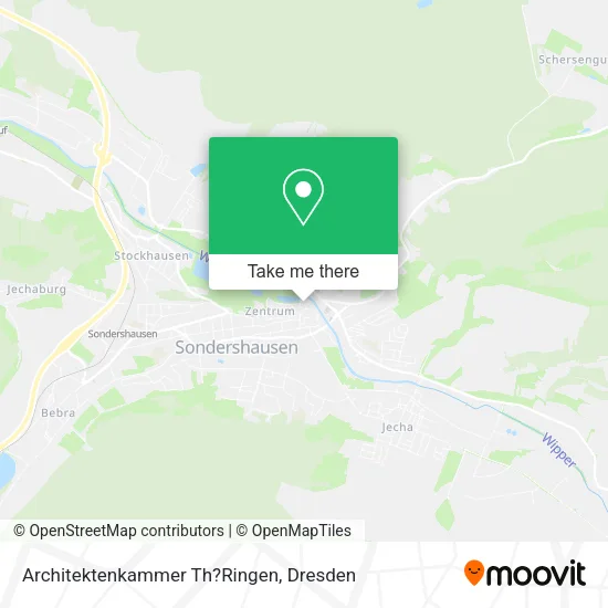 Карта Architektenkammer Th?Ringen