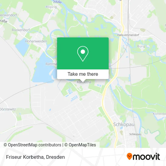 Карта Friseur Korbetha