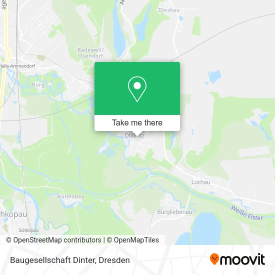Карта Baugesellschaft Dinter