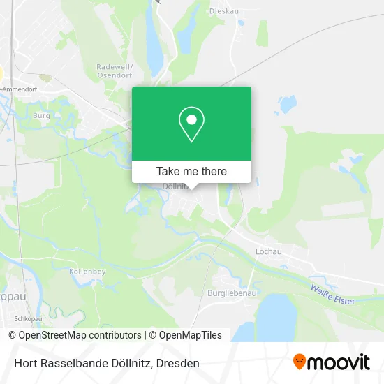 Карта Hort Rasselbande Döllnitz