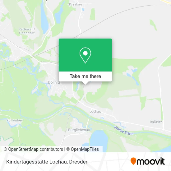 Карта Kindertagesstätte Lochau