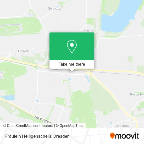 Карта Fräulein Heiligenscheiß