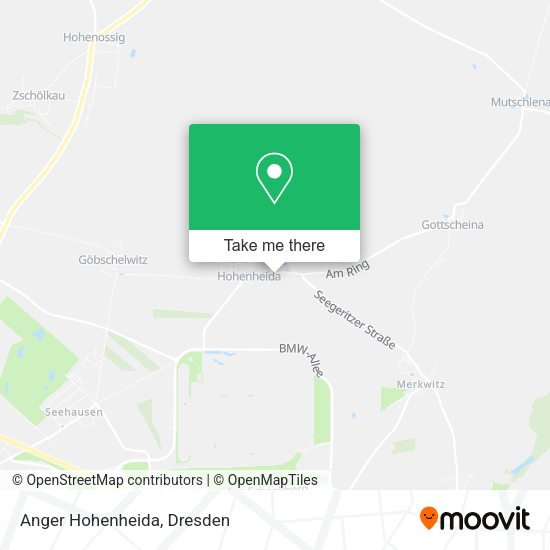 Карта Anger Hohenheida