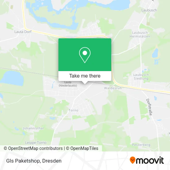 Карта Gls Paketshop