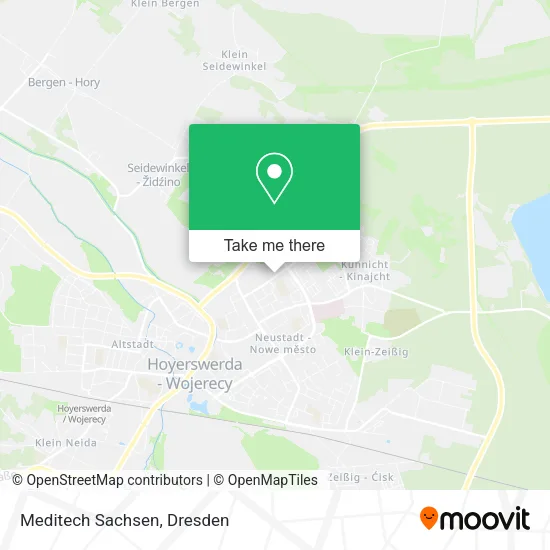 Карта Meditech Sachsen