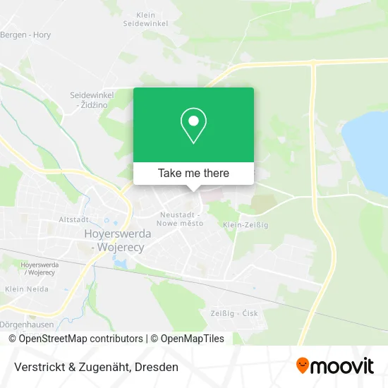 Карта Verstrickt & Zugenäht