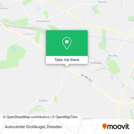 Карта Autocenter Großkugel