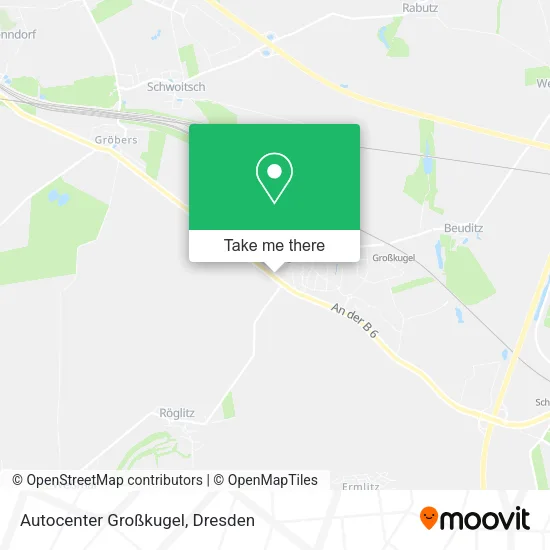 Карта Autocenter Großkugel