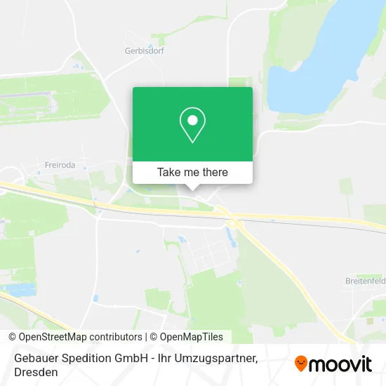 Карта Gebauer Spedition GmbH - Ihr Umzugspartner