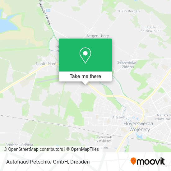 Карта Autohaus Petschke GmbH