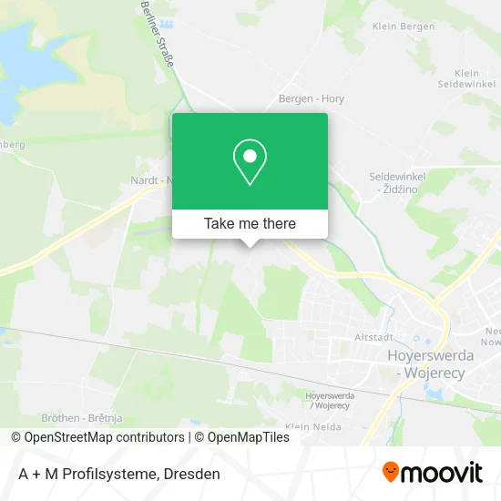 A + M Profilsysteme map