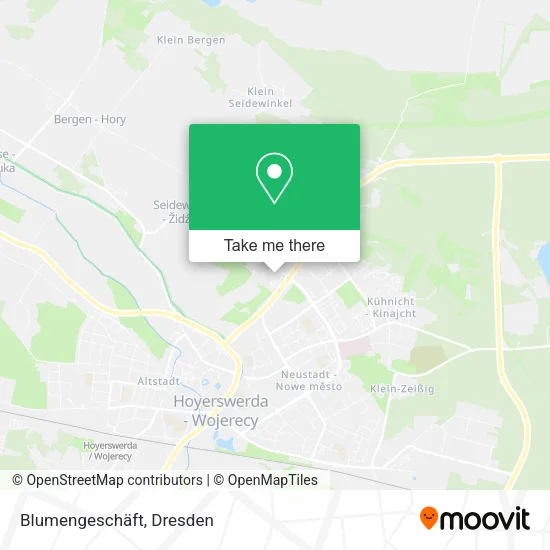 Карта Blumengeschäft