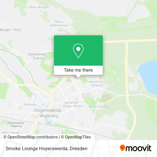 Карта Smoke Lounge Hoyerswerda