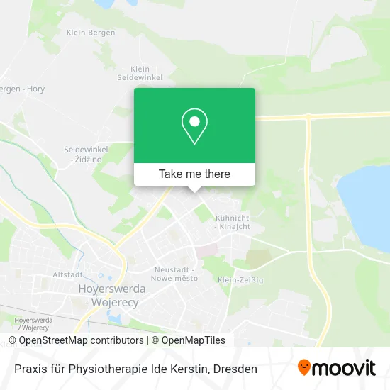 Карта Praxis für Physiotherapie Ide Kerstin