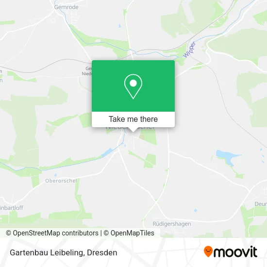 Карта Gartenbau Leibeling