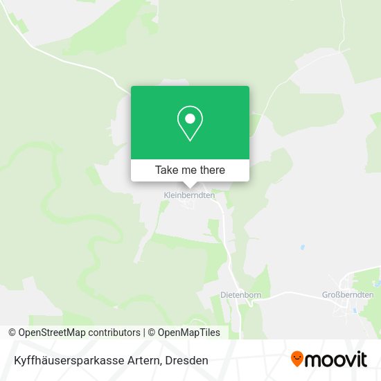 Карта Kyffhäusersparkasse Artern