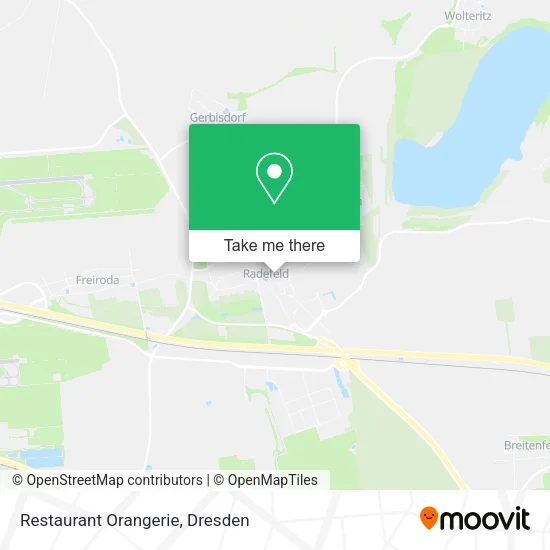 Карта Restaurant Orangerie