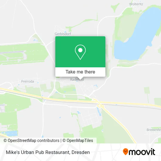 Карта Mike's Urban Pub Restaurant