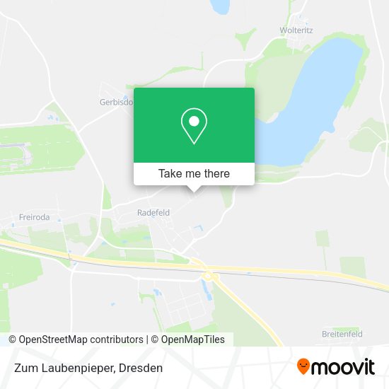 Карта Zum Laubenpieper