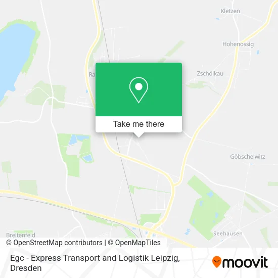 Карта Egc - Express Transport and Logistik Leipzig