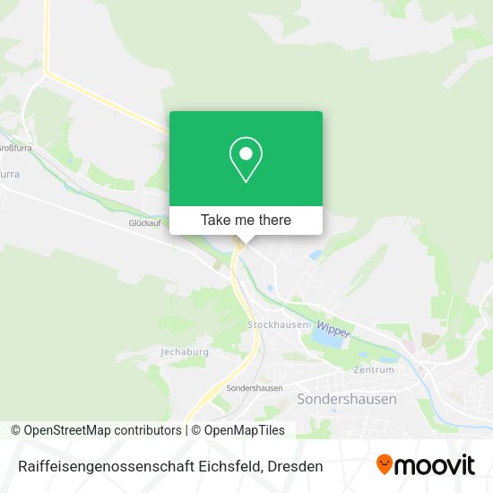 Карта Raiffeisengenossenschaft Eichsfeld