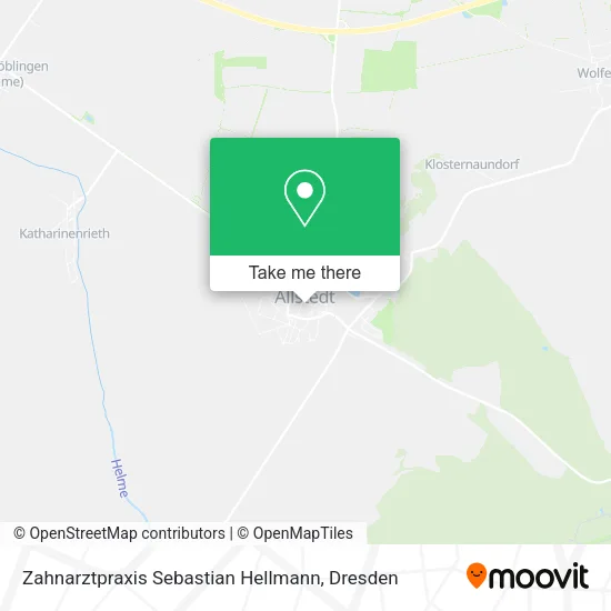 Карта Zahnarztpraxis Sebastian Hellmann