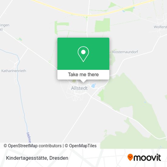 Карта Kindertagesstätte