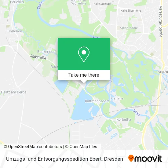 Карта Umzugs- und Entsorgungsspedition Ebert