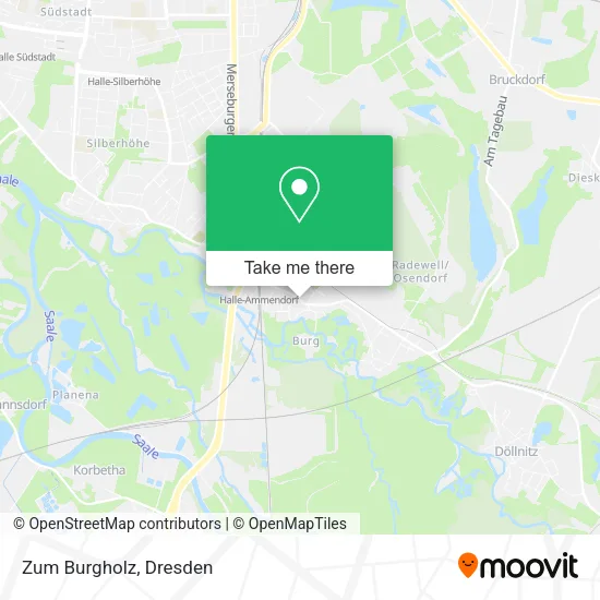 Карта Zum Burgholz