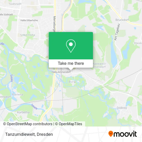 Карта Tanzumdiewelt