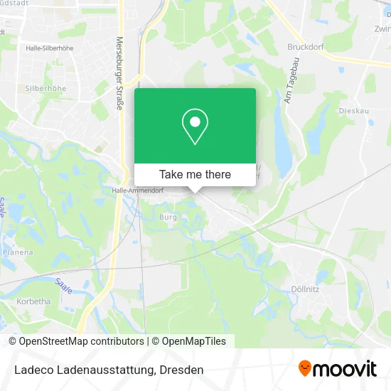 Карта Ladeco Ladenausstattung