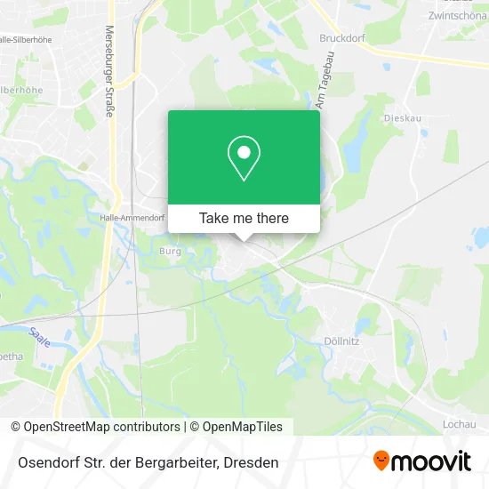 Карта Osendorf Str. der Bergarbeiter