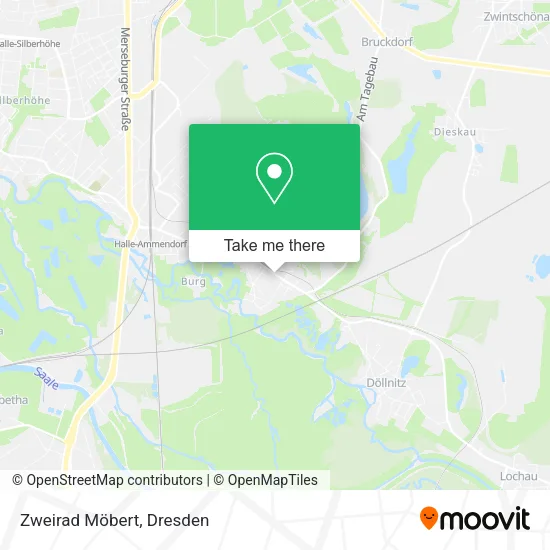 Карта Zweirad Möbert