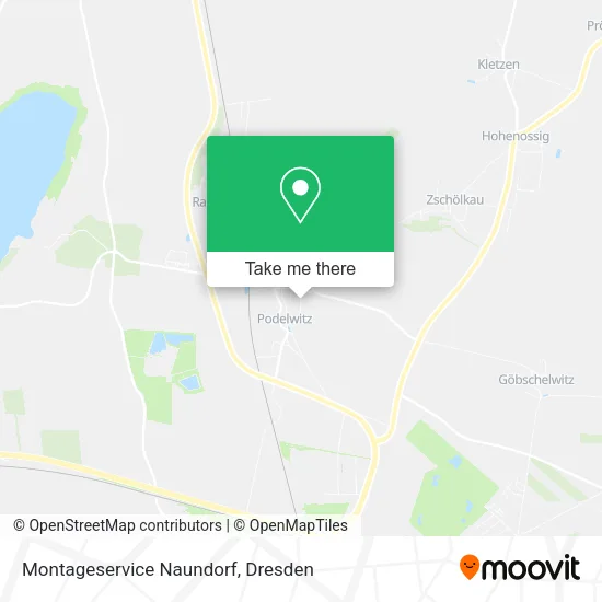 Карта Montageservice Naundorf