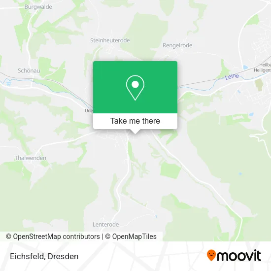 Карта Eichsfeld