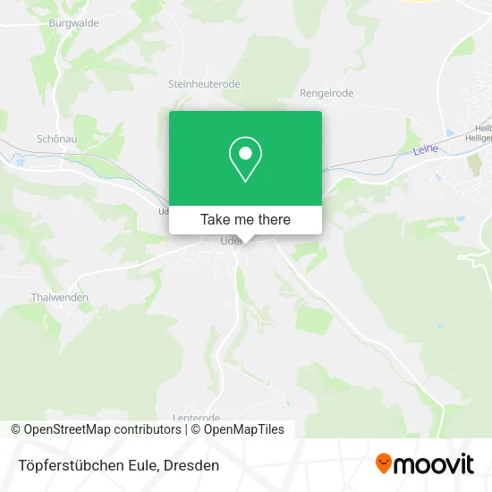 Карта Töpferstübchen Eule