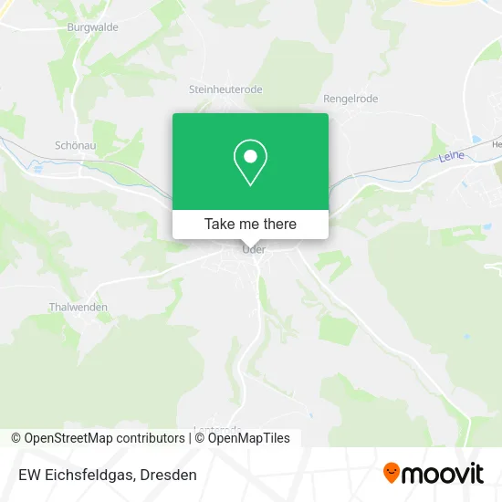 Карта EW Eichsfeldgas